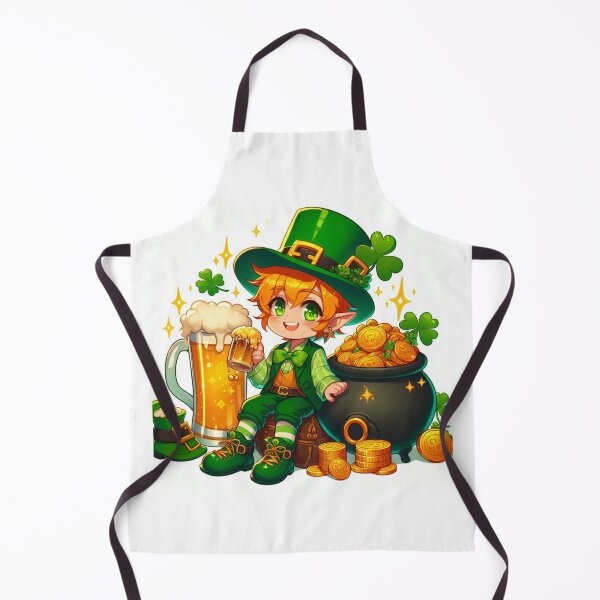 Item preview, Happy St Patrick's day, irish, irish folklore, leprechaun, shamrock, spring is here designed and sold by Coolparrotgirl.