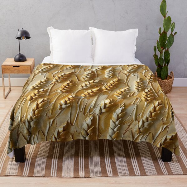 Item preview, Golden Harvest - Wheat Field Pattern for Autumn Decor designed and sold by Nicholas Panek.