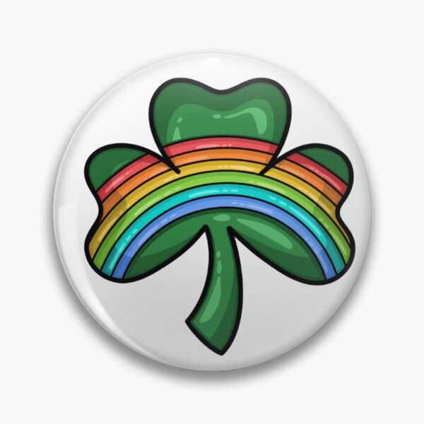 Item preview, Saint Patrick’s Day Rainbow Clover  designed and sold by TIPbyAshley.