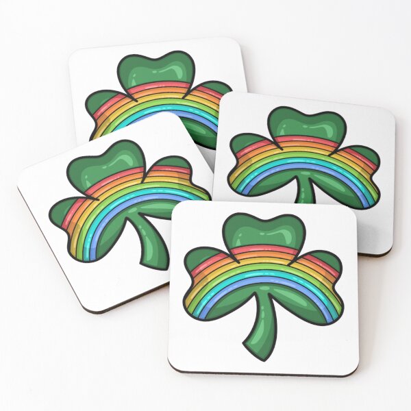 Item preview, Saint Patrick’s Day Rainbow Clover  designed and sold by TIPbyAshley.