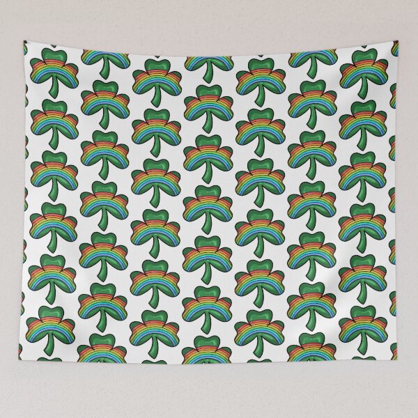 Item preview, Saint Patrick’s Day Rainbow Clover  designed and sold by TIPbyAshley.