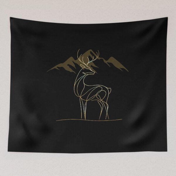 Item preview, Wilderness Wonders- A Deer Amongst the Mountains Camping Experience,Wilderness Wonders Aprons,Wilderness WondersPhone Cases & Skins,Wilderness Wonders Backpacks. designed and sold by Aopo Chaloemphon.