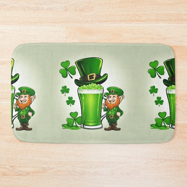 Item preview,  Happy St Patrick's day, irish, irish folklore, leprechaun, shamrock, spring is here designed and sold by Coolparrotgirl.