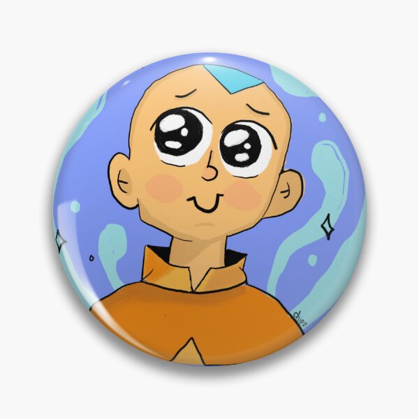 Item preview, Aang Cute Face designed and sold by sanchipz.