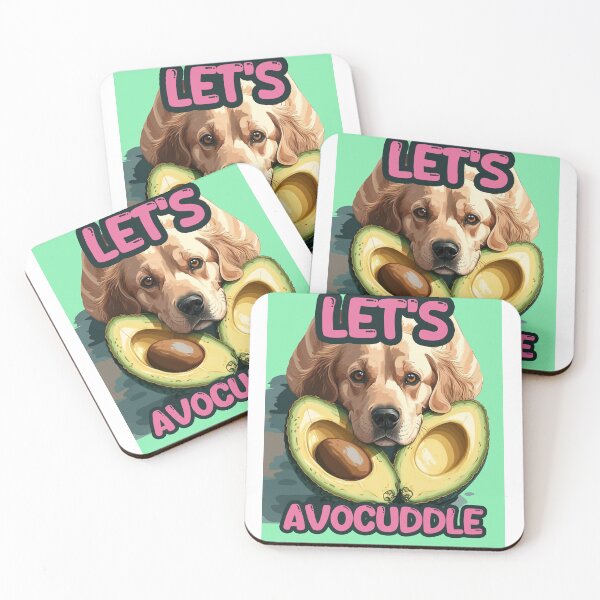 Item preview, Let's Avocuddle Cute Dog Accompanied by Avocado designed and sold by TMK STORE.
