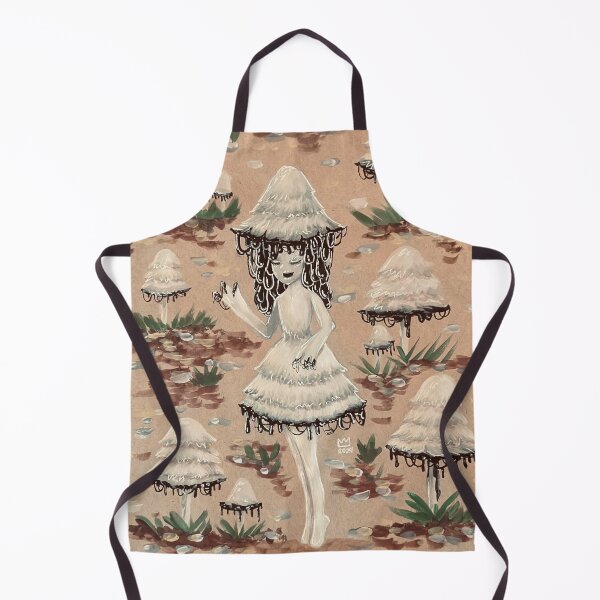Item preview, Inky Cap Mushroom designed and sold by ArtworksByBelle.