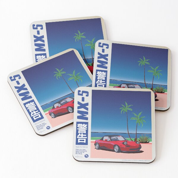 Item preview, Miata MX 5 Retro Poster  designed and sold by Shavagraphic.
