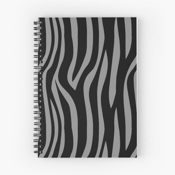 Item preview, Black & Grey African Zebra Stripe Unlimited Ornaments Pattern designed and sold by Alchemy-A-La-G.