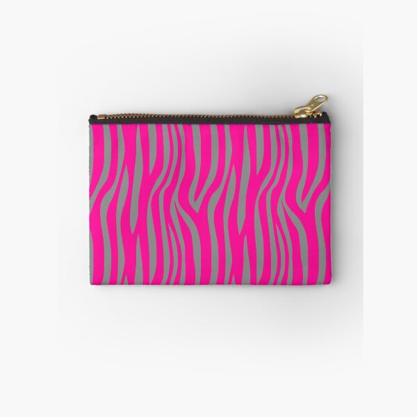 Item preview, Pink & Grey African Zebra Stripe Unlimited Ornaments Pattern designed and sold by Alchemy-A-La-G.
