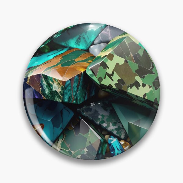 Item preview, Abstract Gemstone Camouflage Pattern designed and sold by TheArtOfPat.