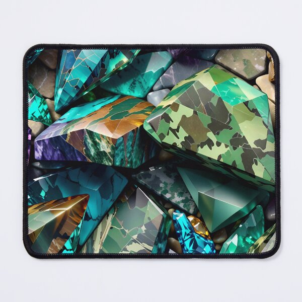Item preview, Abstract Gemstone Camouflage Pattern designed and sold by TheArtOfPat.