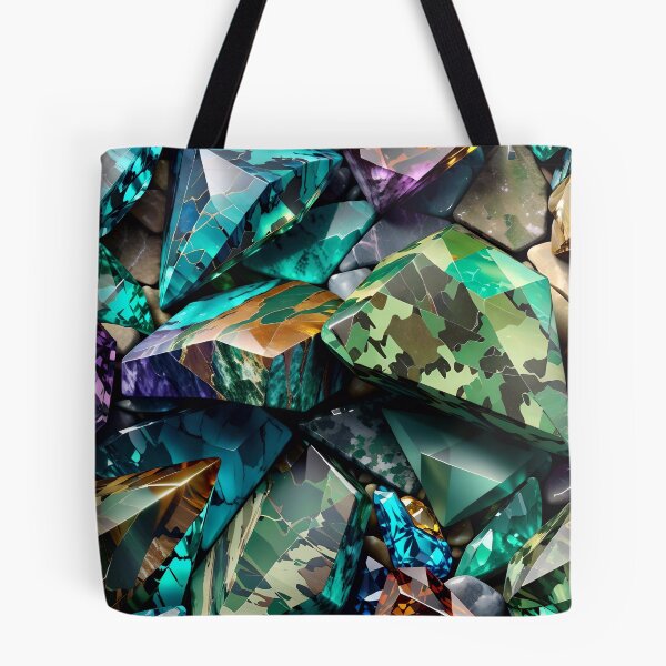 Item preview, Abstract Gemstone Camouflage Pattern designed and sold by TheArtOfPat.