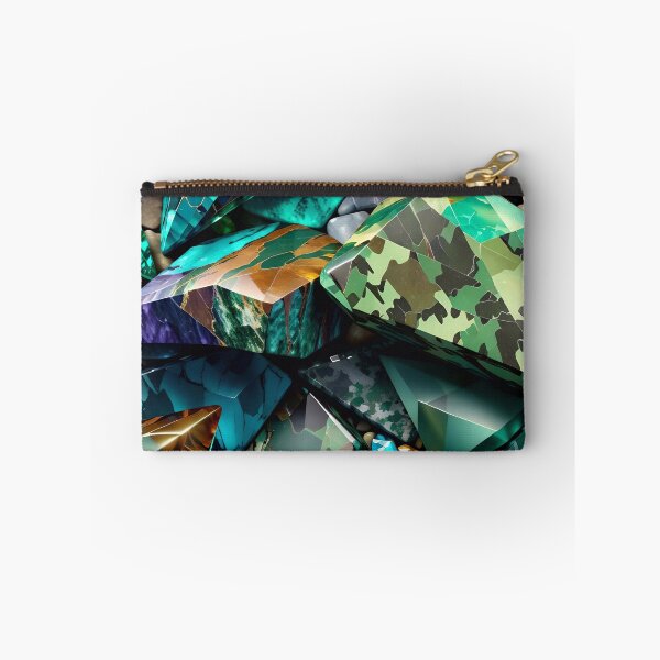 Item preview, Abstract Gemstone Camouflage Pattern designed and sold by TheArtOfPat.
