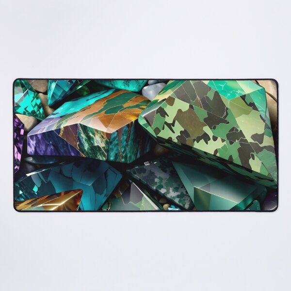 Item preview, Abstract Gemstone Camouflage Pattern designed and sold by TheArtOfPat.