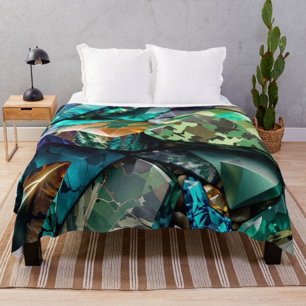 Item preview, Abstract Gemstone Camouflage Pattern designed and sold by TheArtOfPat.