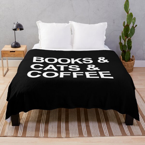 Item preview, Books & Cats & Coffee designed and sold by Elvin Dantes.