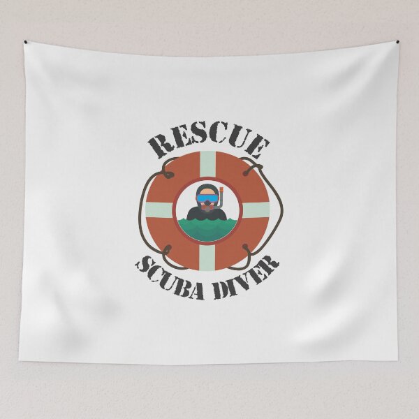 Item preview, Rescue Scuba Diver designed and sold by CreativeStrike.