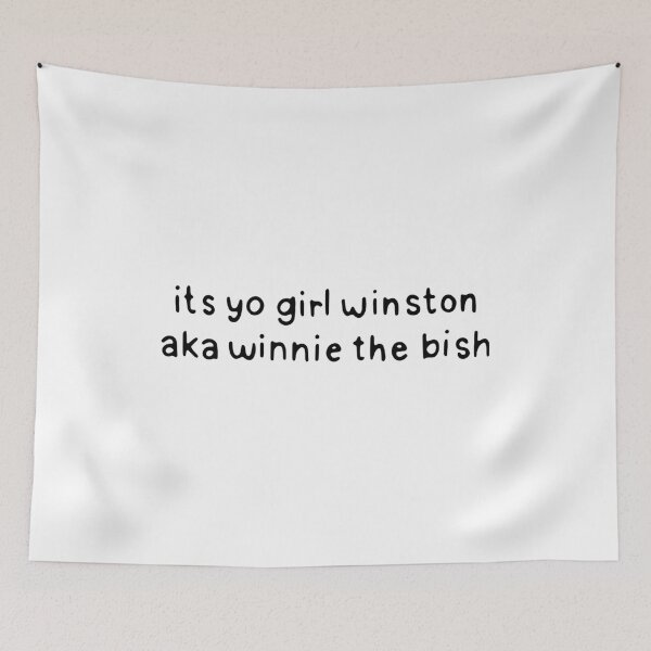 Item preview, Its yo Girl Winnie the Bish. Winston Bishop. New Girl designed and sold by dontqu0teme.
