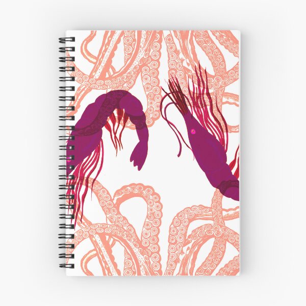 Item preview, Marine sea life octopus shrimp designer art. designed and sold by Meteryards.