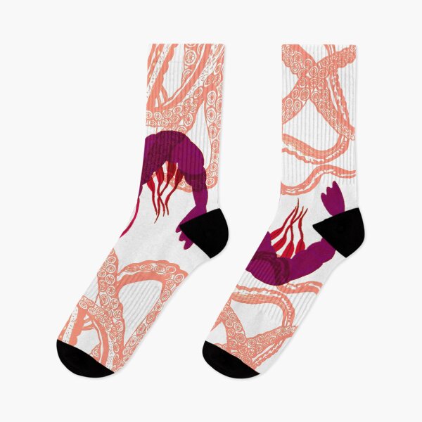 Item preview, Marine sea life octopus shrimp designer art. designed and sold by Meteryards.