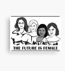 The Future is Female Canvas Print