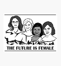 The Future is Female Photographic Print