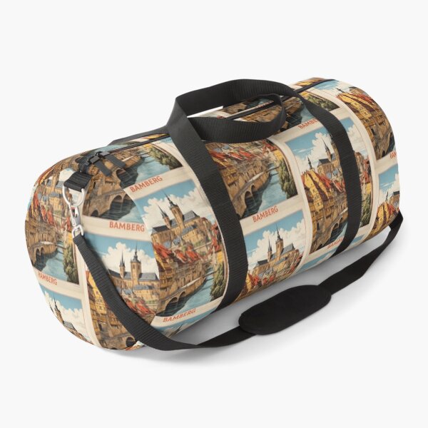 Item preview, Bamberg Germany Vintage Travel Poster designed and sold by TravelersGems.