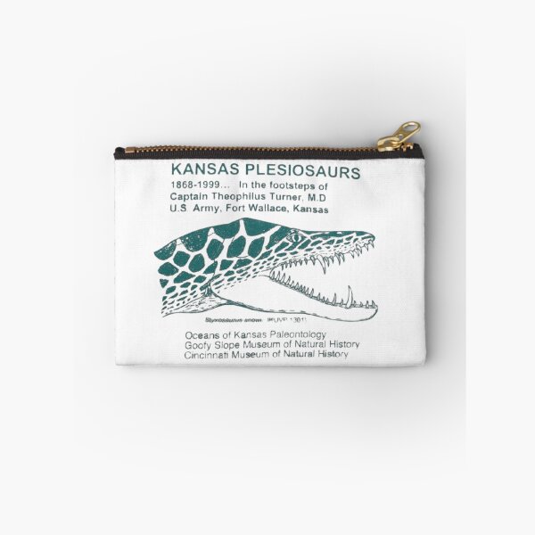 Item preview, Kansas Plesiosaurs styxosaurus design vintage OOC illustration designed and sold by The Paleo shop ..