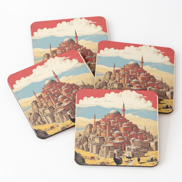 Item preview,  Turkey Vintage Travel Poster Art designed and sold by TravelersGems.