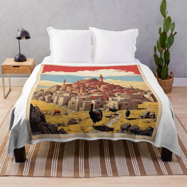 Item preview,  Turkey Vintage Travel Poster Art designed and sold by TravelersGems.