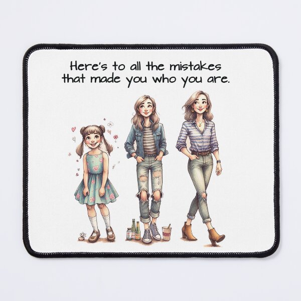 Item preview, It's the mistakes that make you.  You. designed and sold by FamouslyStupid.