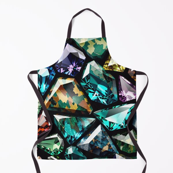 Artikelvorschau, Abstract Gemstone Camouflage Pattern entworfen und verkauft von TheArtOfPat.