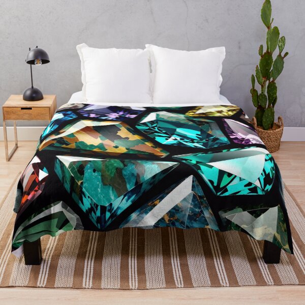 Item preview, Abstract Gemstone Camouflage Pattern designed and sold by TheArtOfPat.