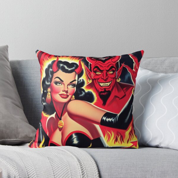 Item preview, Retro Devilish Pin-up designed and sold by PulpVintage.