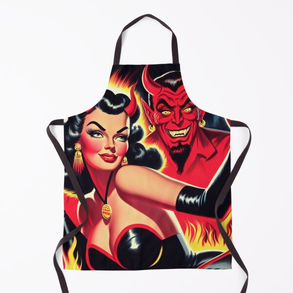 Item preview, Retro Devilish Pin-up designed and sold by PulpVintage.