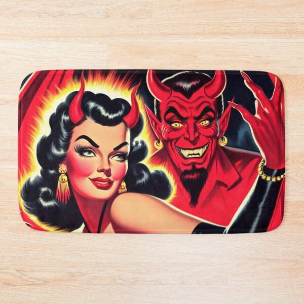 Item preview, Retro Devilish Pin-up designed and sold by PulpVintage.