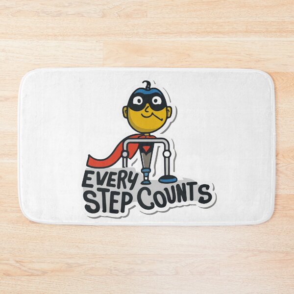 Item preview, Superhero Crutch with Cape - Every Step Counts designed and sold by NiftyWrx.