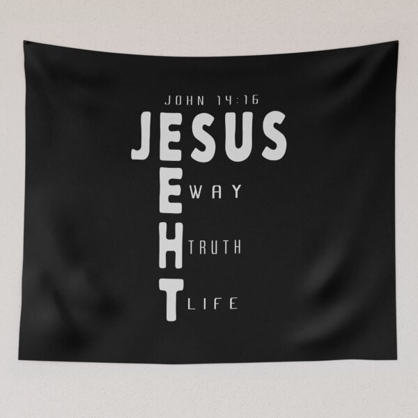 Item preview, John 14:6. Jesus said; I Am The Way and The Truth and The Life designed and sold by DzinesByEarle.