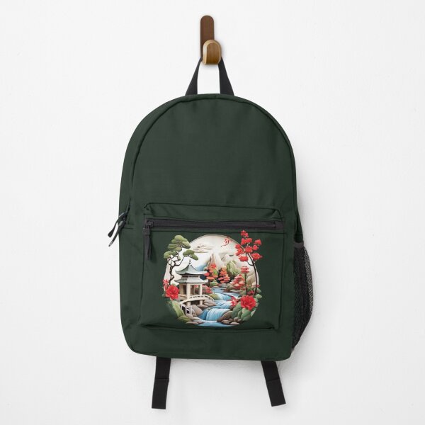 Item preview, Japanese Culture Palace Art - 3D Effect designed and sold by DemureArtsy.