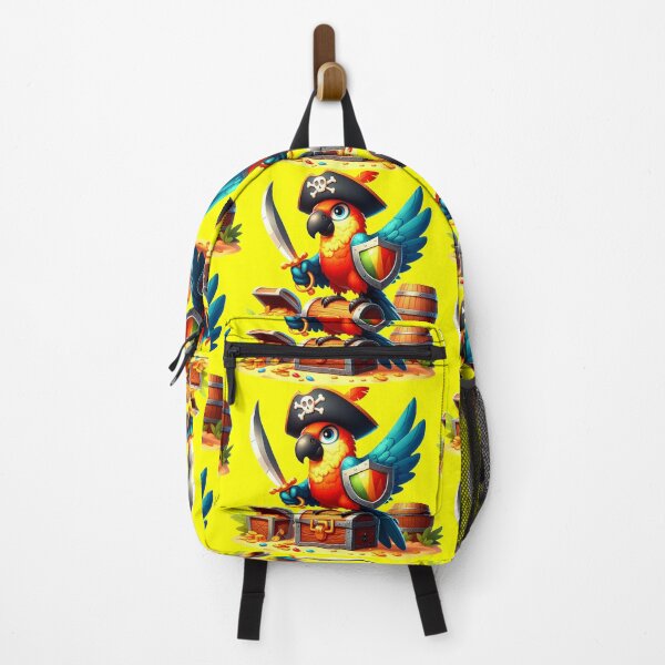 Item preview, PIRATE PARROT - #FFFF00 designed and sold by Marlon Oseguera.