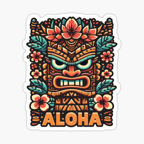 Item preview, Hawaiian Tiki God  designed and sold by EyeCone.