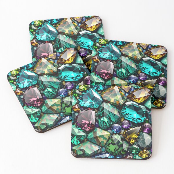 Item preview, Abstract Gemstone Camouflage Pattern designed and sold by TheArtOfPat.