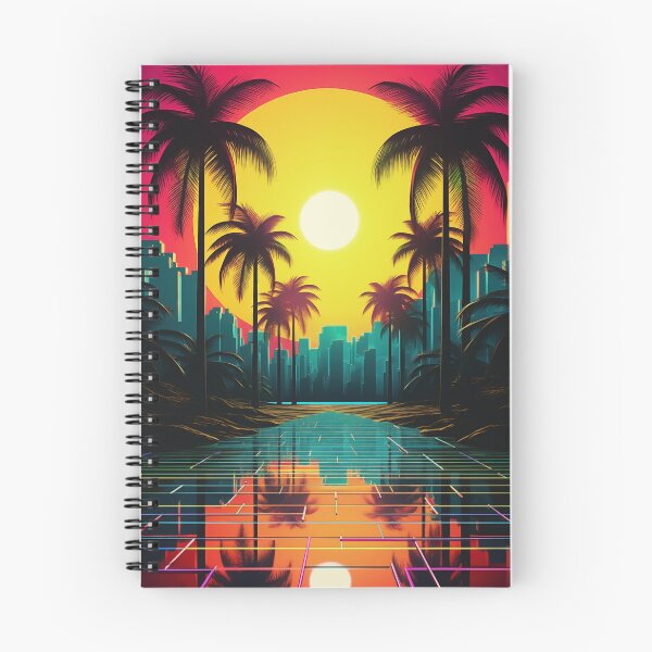 Item preview, Digital Dreamscape Harmony: Abstract Synthwave Visions designed and sold by Mullet Monkey.
