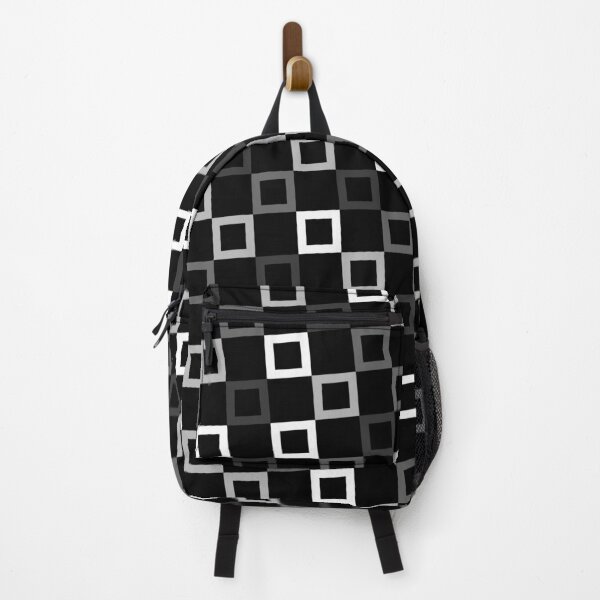 Item preview, Grey Black & White Squares Repeating Unlimited Ornaments Pattern designed and sold by Alchemy-A-La-G.