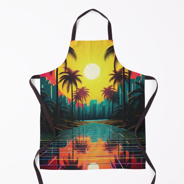 Item preview, Digital Dreamscape Harmony: Abstract Synthwave Visions designed and sold by Mullet Monkey.