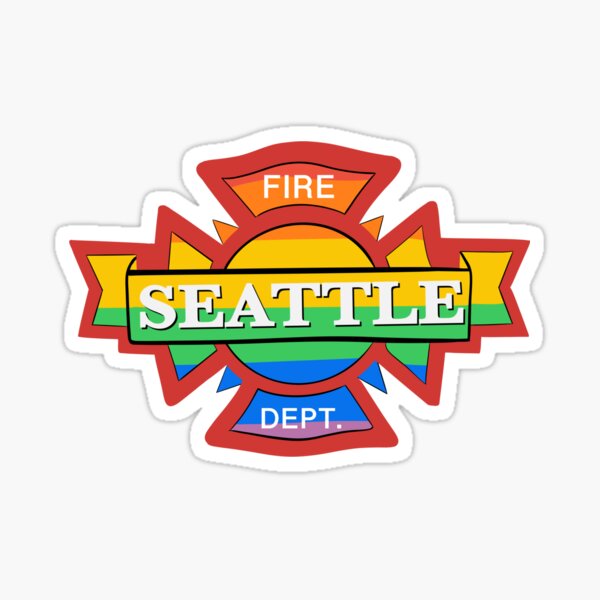 Item preview, Station 19 Pride Logo designed and sold by HazeBeanDesigns.