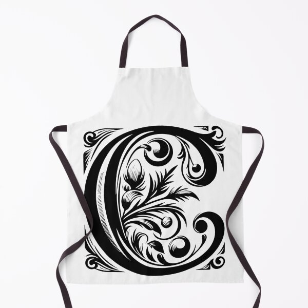 Item preview, Letter C Sticker, floral design designed and sold by stickysterscom.