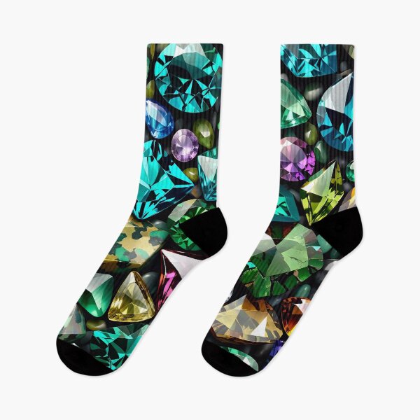 Item preview, Abstract Gemstone Camouflage Pattern designed and sold by TheArtOfPat.