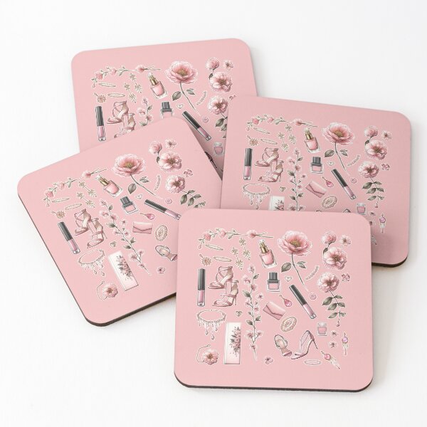Item preview, Pink Fashion and Flowers designed and sold by AmberRoseWrites.