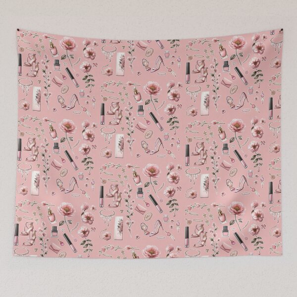 Item preview, Pink Fashion and Flowers designed and sold by AmberRoseWrites.
